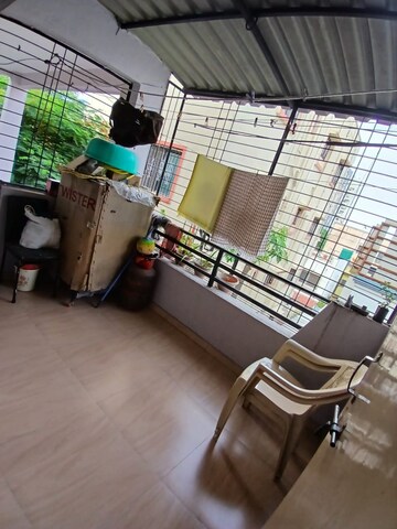 Balcony in 1 BHK Apartment at Shree Viraj Garden, Dhanori – for Rent