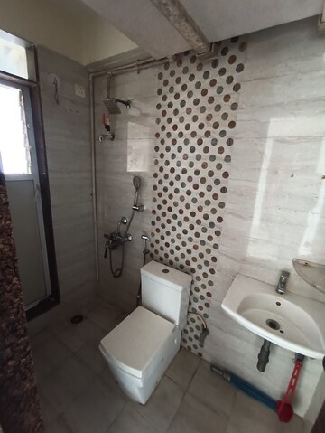 Attached Bathroom in 1 BHK Apartment at Ajmera Yogidham New Era, Kalyan West – for Rent