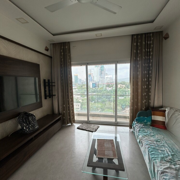 Living Room, romell-aether 3 Bedroom 1150 Sq.Ft. Apartment In Goregaon East Mumbai 8896770