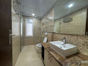 Bathroom in 4 BHK Villa at Prestige White Meadows, Whitefield – for Rent