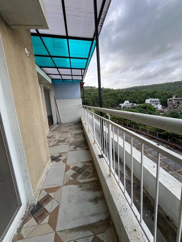 Balcony in 1 BHK Apartment at Paranjape Forest Trails The Cove, Bhugaon – for Rent