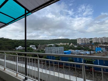 Balcony in 1 BHK Apartment at Paranjape Forest Trails The Cove, Bhugaon – for Rent