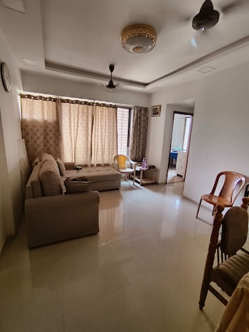 Living Room in 2 BHK Apartment at Terraform Everest Countryside Marigold, Ghodbunder Road – for Rent