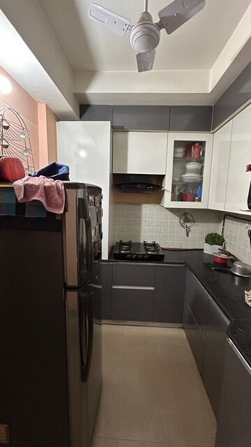 Kitchen in 2 BHK Apartment at Ramprastha City The Edge Towers, Sector 37d – for Sale