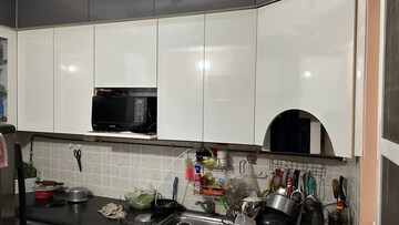 Kitchen in 2 BHK Apartment at Ramprastha City The Edge Towers, Sector 37d – for Sale