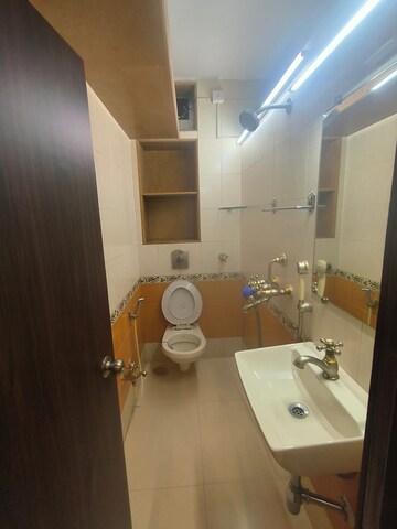 Bathroom in 3 BHK Apartment at Khar West – for Rent