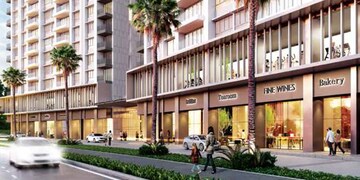 2 BHK Apartment – Exterior View View at Kalpataru Immensa, Kolshet Road - for Rent