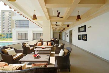 Living Room in 2 BHK Apartment at Kalpataru Immensa, Kolshet Road – for Rent