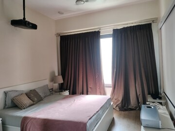 Living Room in 4 BHK Apartment at Rustomjee Elements, Andheri West – for Rent