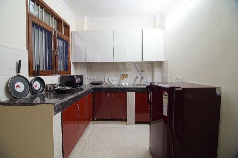 Kitchen, eros-rosewood-villas 2 Bedroom 70 Sq.Yd. Builder Floor In Sector 50 Gurgaon 8896911