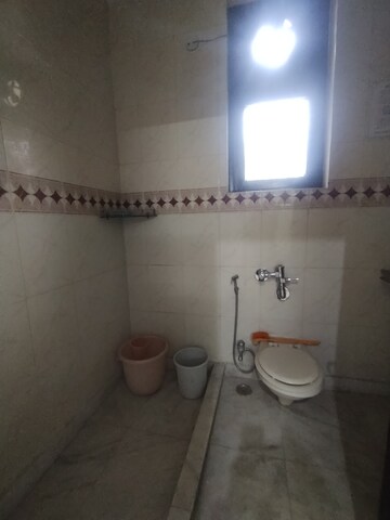 Bathroom in 3 BHK Builder Floor at Ansal Sushant Lok I, Sector 43 – for Rent