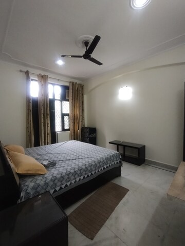 Bedroom in 3 BHK Builder Floor at Ansal Sushant Lok I, Sector 43 – for Rent