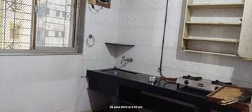 Bathroom in 1 BHK Apartment at Akruti Matoshree Kripa, Bhandup East – for Rent