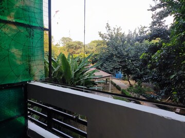 Balcony in 3 BHK Builder Floor at Sunstar Floors, Sector 51 – for Rent
