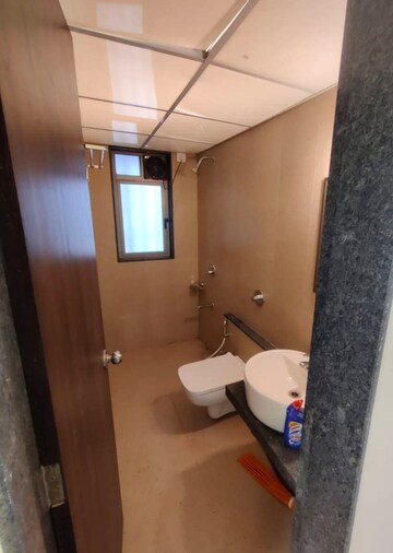 Bathroom in 1 BHK Apartment at Runwal Eirene Part 1, Balkum Pada – for Rent