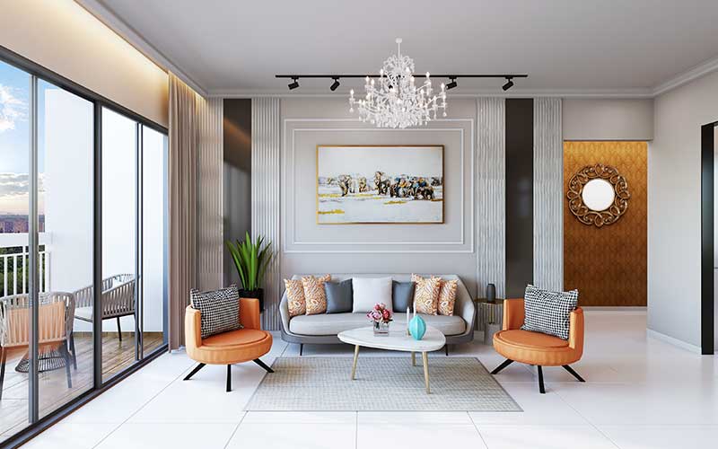 2 BHK + Pooja Room Apartment For Rent in Lodha Splendora