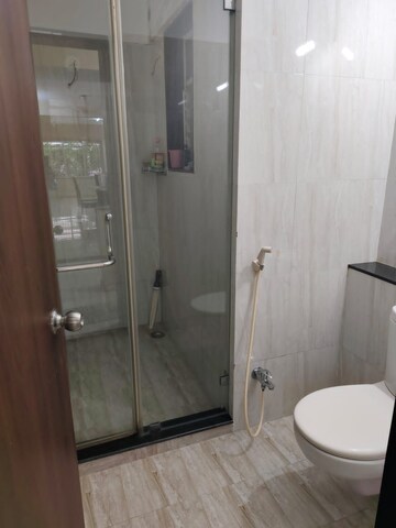 Attached Bathroom in 3 BHK Apartment at New Front Isabella, Lulla Nagar – for Rent