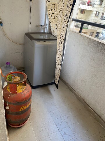Bathroom in 2 BHK Apartment at Ravinanda Trinity, Wagholi – for Rent