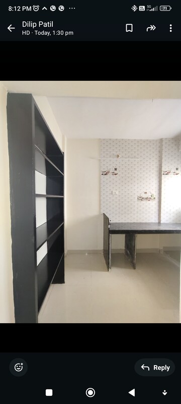 Kitchen in 1 BHK Apartment at Khushbu Soham Residency, Pimple Gurav – for Rent