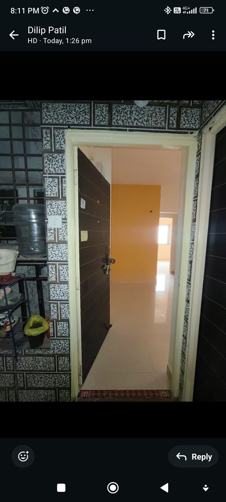 Balcony, khushbu-soham-residency 1 Bedroom 550 Sq.Ft. Apartment In Pimple Gurav Pune 8897116