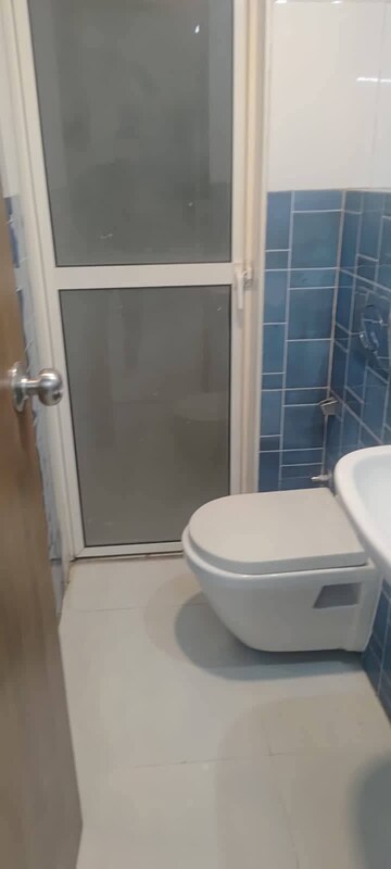 Bathroom in 1 BHK Apartment at Lodha Amara, Kolshet Road – for Rent