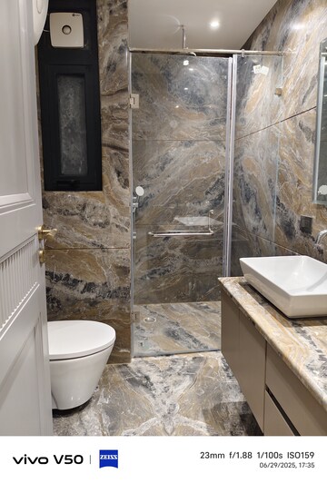 Bathroom in 4 BHK Builder Floor at Greater Kailash ii – for Rent