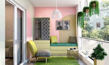 Bedroom in 1.5 BHK Apartment at Boutique Residential Apartments 35, Golf Links – for Rent