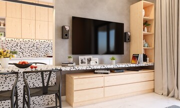 Kitchen in 1 BHK Apartment at Golf Links – for Rent