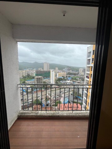 Balcony in 1 BHK Apartment at Tiara Hills, Mira Road – for Rent
