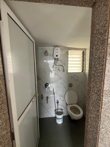 Bathroom in 1 BHK Apartment at Tiara Hills, Mira Road – for Rent