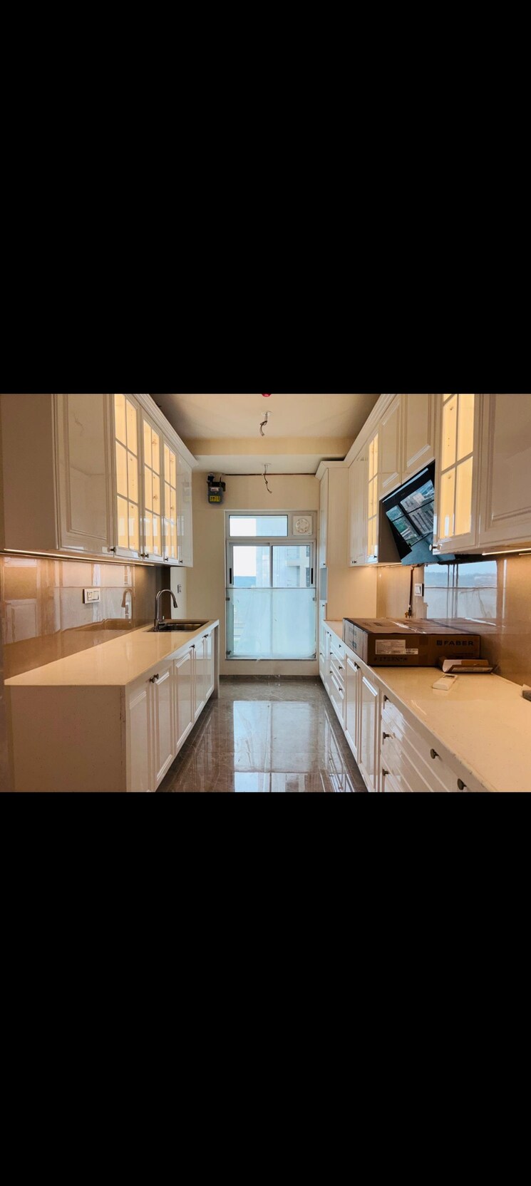 Kitchen, lnt-elixir-reserve 3 Bedroom 1410 Sq.Ft. Apartment In Powai Mumbai 8897230