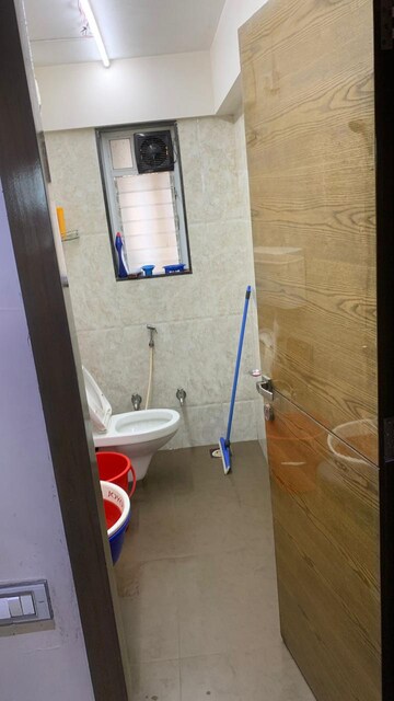 Bathroom in 3 BHK Apartment at Mahaveer Jeevan Deep, Kandivali West – for Sale