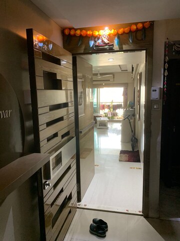 Kitchen in 3 BHK Apartment at Mahaveer Jeevan Deep, Kandivali West – for Sale