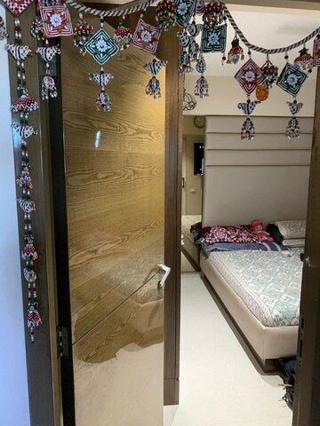 Balcony in 3 BHK Apartment at Mahaveer Jeevan Deep, Kandivali West – for Sale