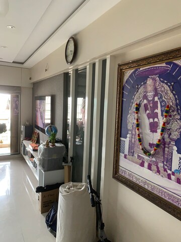 Balcony in 3 BHK Apartment at Mahaveer Jeevan Deep, Kandivali West – for Sale
