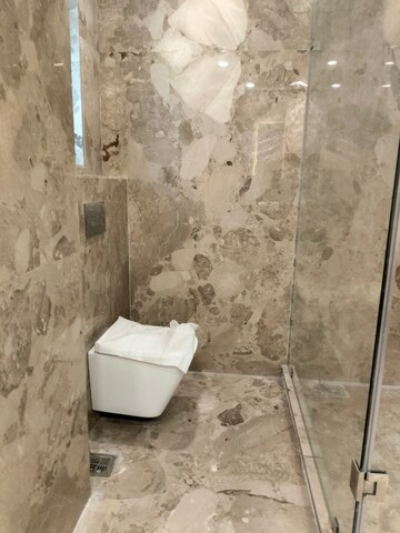 Bathroom in 4 BHK Apartment at Greater Kailash I – for Rent