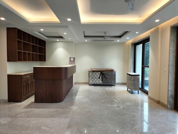 Living Room in 4 BHK Apartment at Greater Kailash I – for Rent