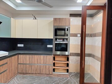 Kitchen in 4 BHK Apartment at Greater Kailash I – for Rent