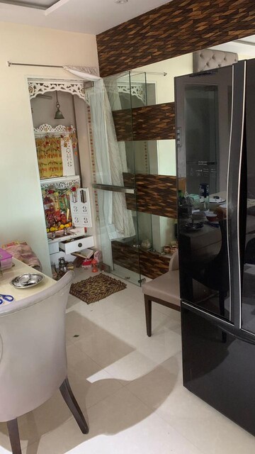Balcony in 3 BHK Apartment at Mahaveer Jeevan Deep, Kandivali West – for Sale