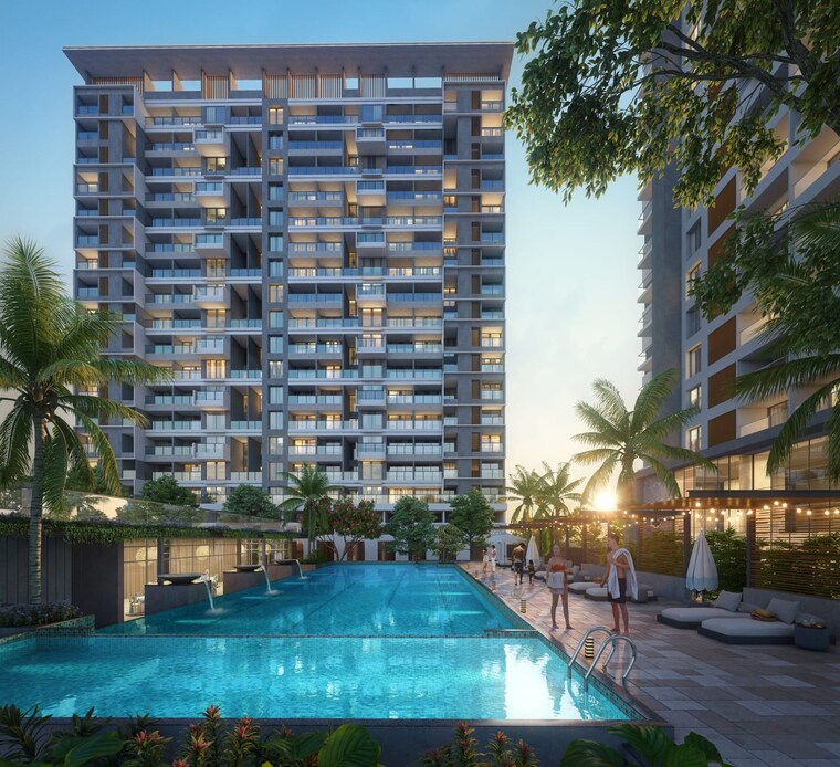 Exterior View, majestique-signature-towers 3 Bedroom 1197 Sq.Ft. Apartment In Balewadi Pune 8897253