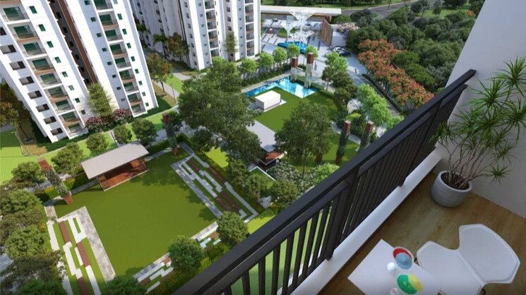 Balcony, aparna-zenon 3 Bedroom 2257 Sq.Ft. Apartment In Puppalaguda Hyderabad 8897256