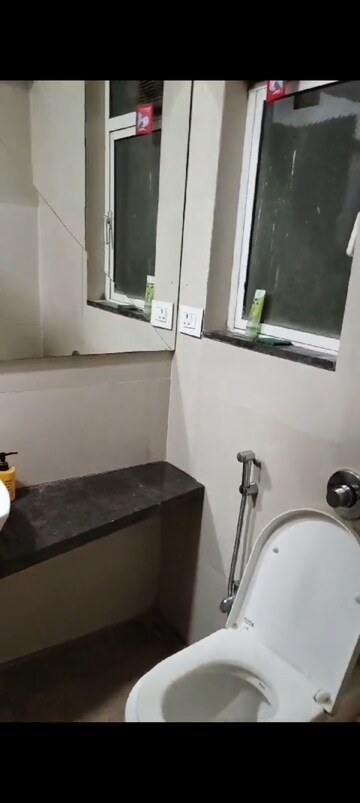 Bathroom in 2 BHK Apartment at Omkar Meridia, Kurla West – for Rent