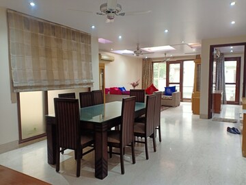Living Room in 4 BHK Apartment at Panchsheel Park – for Rent