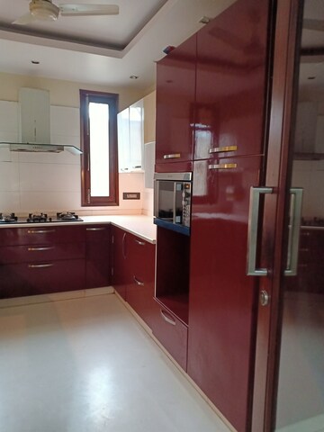 Kitchen in 4 BHK Apartment at Panchsheel Park – for Rent