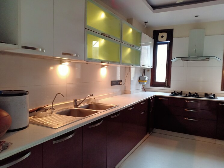 Kitchen, panchsheel park 4 Bedroom 4500 Sq.Ft. Apartment In Panchsheel Park Delhi 8897266