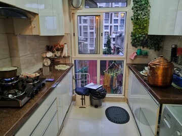 Balcony in 2 BHK Apartment at Omkar Meridia, Kurla West – for Rent