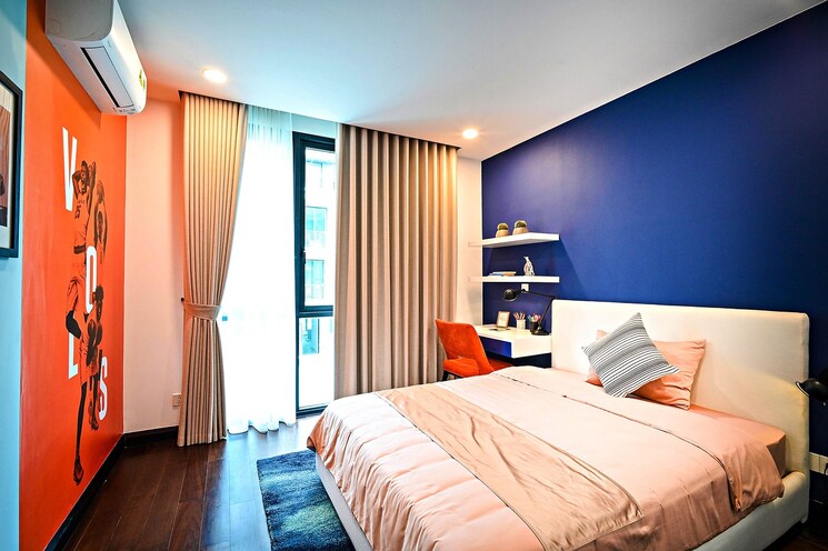 Bedroom, godrej-emerald-waters 2 Bedroom 820 Sq.Ft. Apartment In Pimpri Pune 8897286