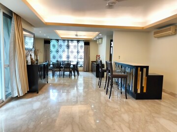 Living Room in 4 BHK Penthouse at Panchsheel Park – for Rent