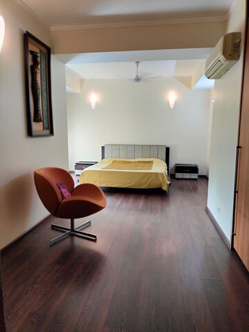 Living Room in 4 BHK Penthouse at Panchsheel Park – for Rent