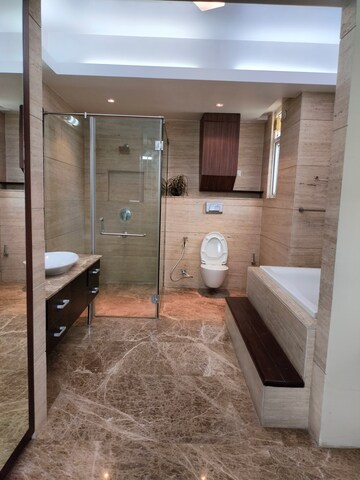 Attached Bathroom in 4 BHK Penthouse at Panchsheel Park – for Rent